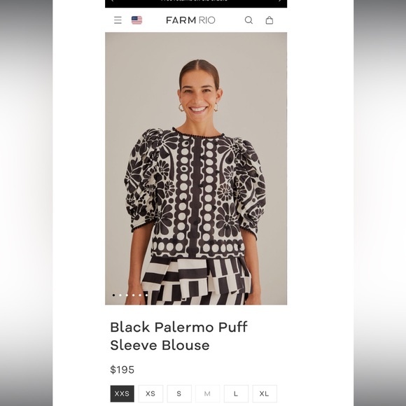 Farm Rio Blouse - Picture 6 of 6